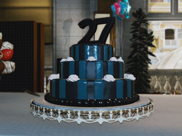 Jordan's cake in Bangkok