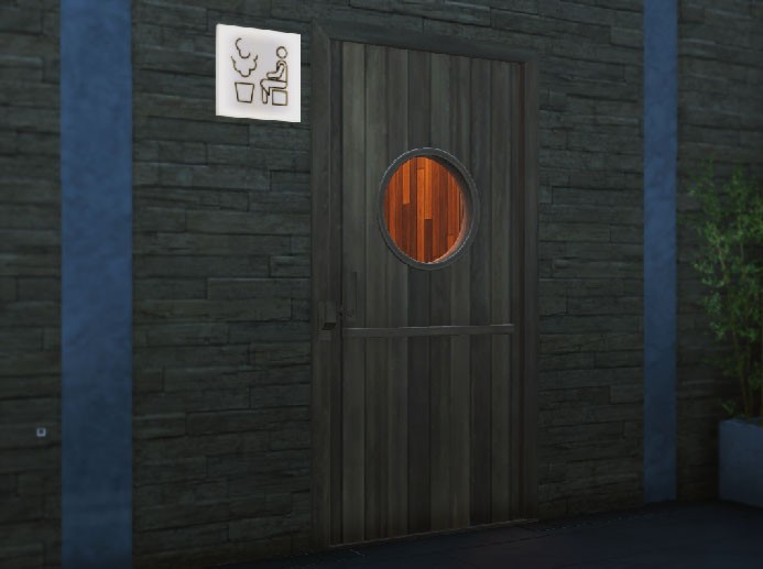 The sauna in Hokkaido